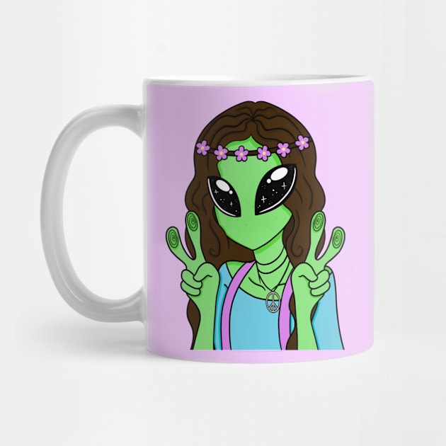 alien hippie by Torribells Treasures